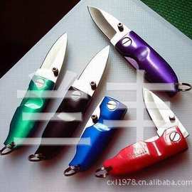 锌合金手柄折叠小刀  礼品小刀  背包小刀  方便携带  欢迎定 制