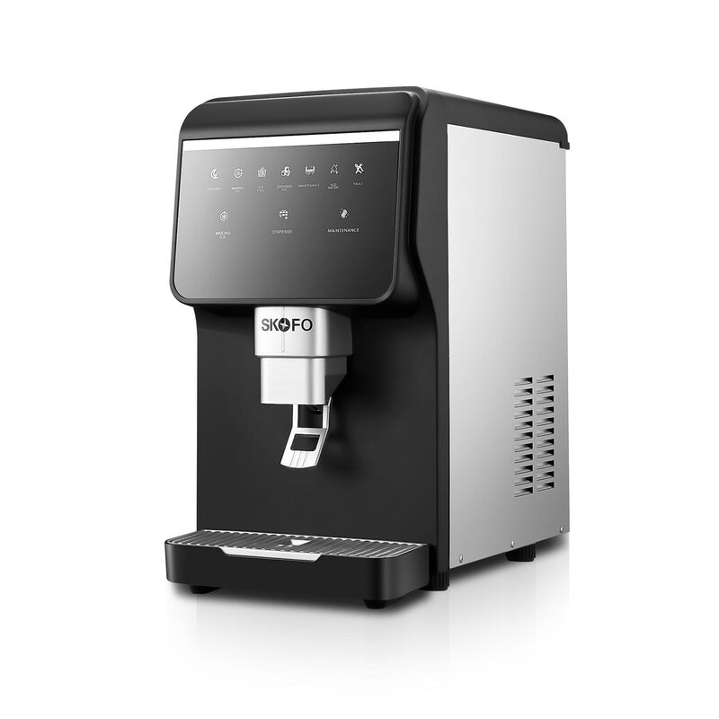 2025 Hot Sale Restaurant Coffee Shop Hotel Pearl Ice Chewing Ice Push Cup Ice Maker