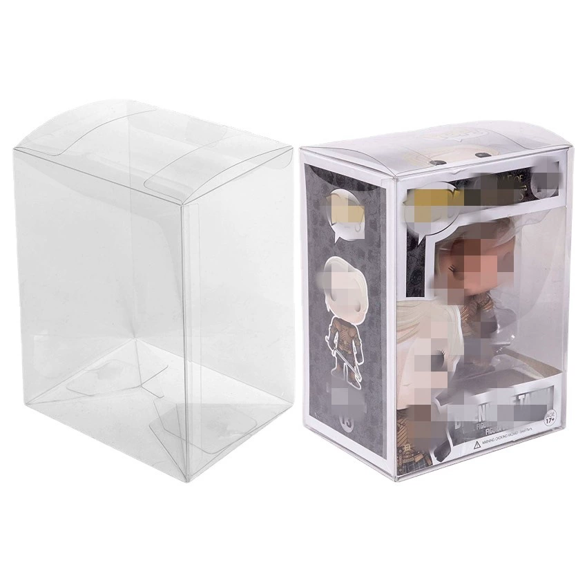 Защитная складная пластиковая коробка PVC, игрушка, минифигурка