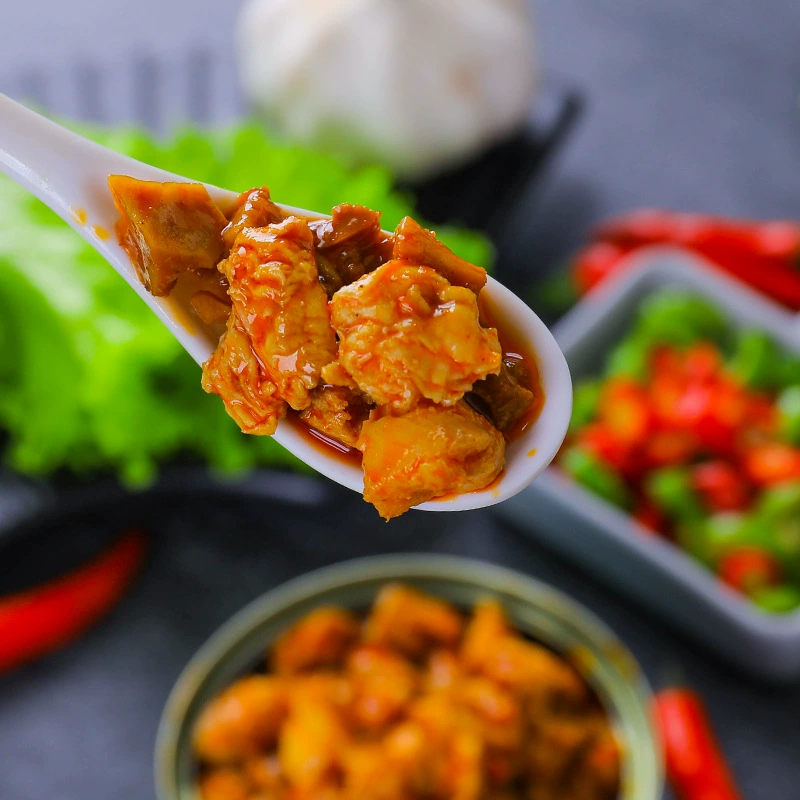 Пробный/ Fresh pepper chicken sauce bibimbap noodles with rice hot pot dipping snacks convenient instant seasoning snacks
