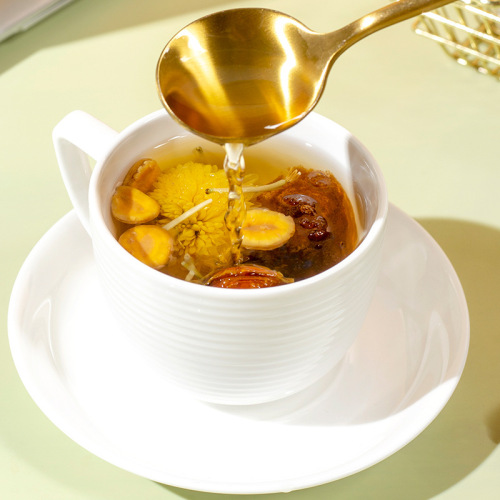 Huichunji Fat Sea Chrysanthemum Tea Combination Scented Tea Luo Han Guo Honeysuckle Chrysanthemum Good Throat Clearing Tea