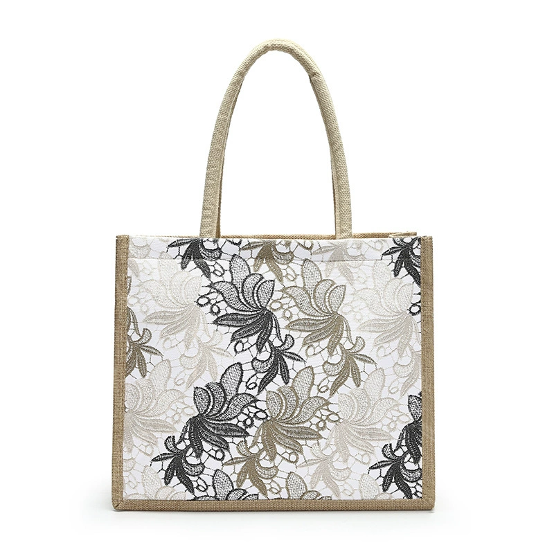 Сумка-тоут, холщовая сумка, новая модель 2025 года, через плечо, ручная, портативная, с множеством карманов, модная сумка через плечо