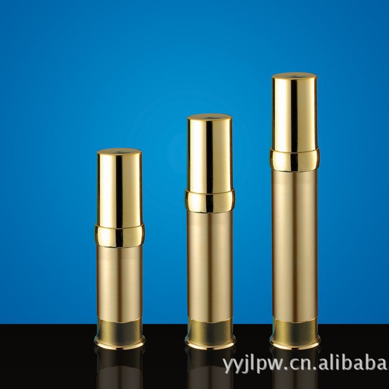 厂家供应15ml真空瓶 塑料乳液瓶 膏霜乳液化妆品套装瓶 可供应