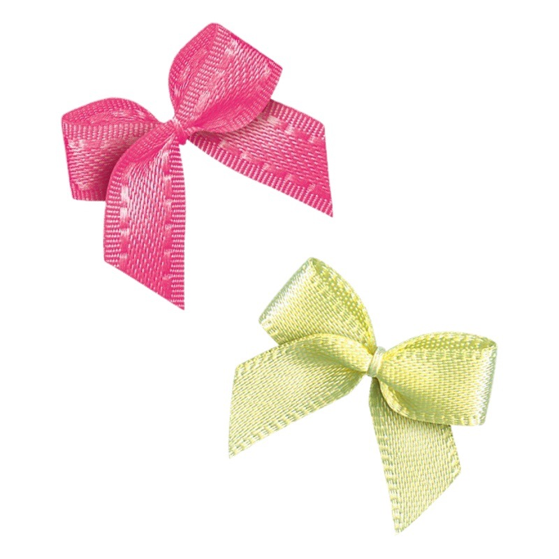 Hecho a mano arco cinta horquilla accesorios para el cabello regalo embalaje al por mayor accesorios de ropa DIY cinta 2 puntos arco