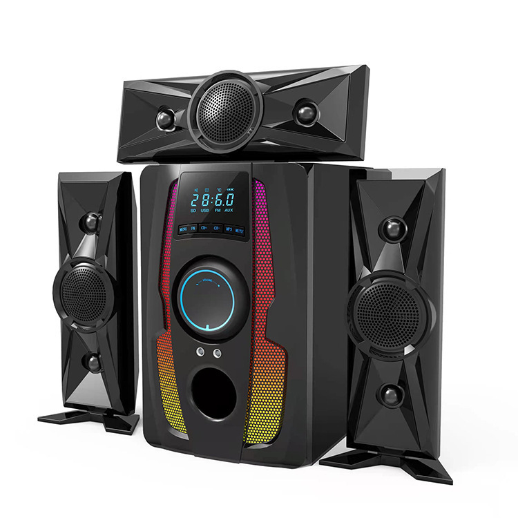 Ts-M9 Computer Audio Desktop Subwoofer Home Living Room Speaker High Power Super Bass Bluetooth Impact