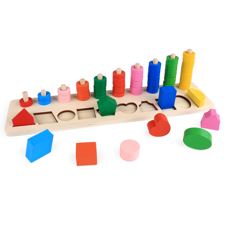 Pesca de madera para bebés y niños, juegos de pesca para niños magnéticos de madera, juguetes prácticos para la inteligencia, accesorios en bruto