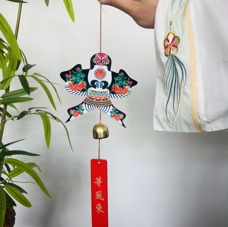 風鈴濰坊手工芸品ペンダント伝統民俗写真撮影用道具漢服撮影用飾り|undefined
