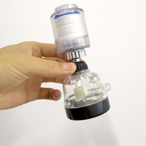 Tap splash-proof extension filter water purifying shower kitchen faucet universal connector 