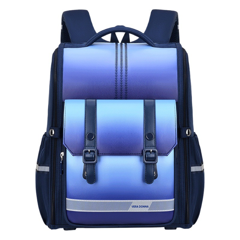 2024 nueva fábrica de Shaodong niños Escuela Primaria estudiante mochila columna protección impermeable Oxford tela de gran capacidad mochila hombres y mujeres