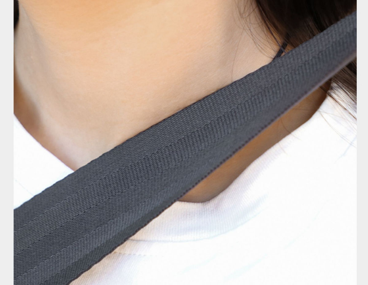 Bear Car Seat Belt Shoulder Cover Plush Cartoon Cute Car Safety Belt Anti-Leveler Protective Cover Car Interior