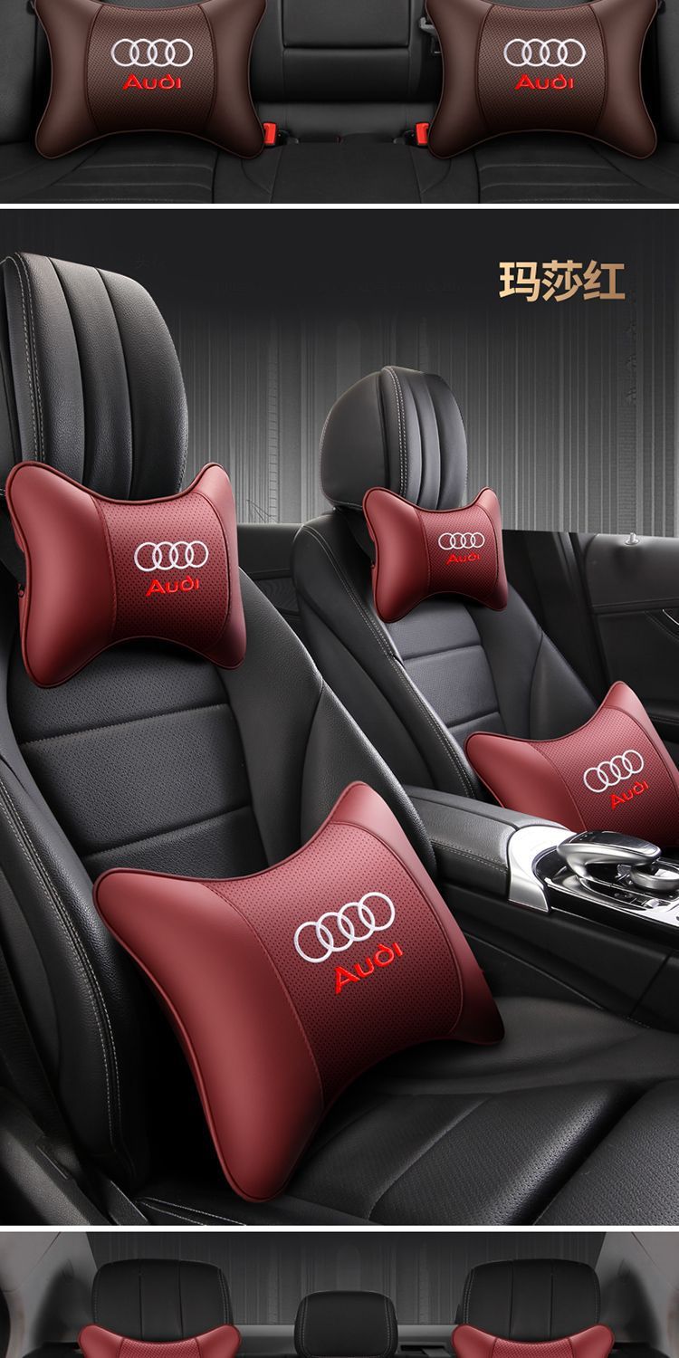 Suitable for Audi Car Headrest Pillow A6L/A4L/A5/A3/Q2L/Q3Q5Q7 Car Special Neck Pillow