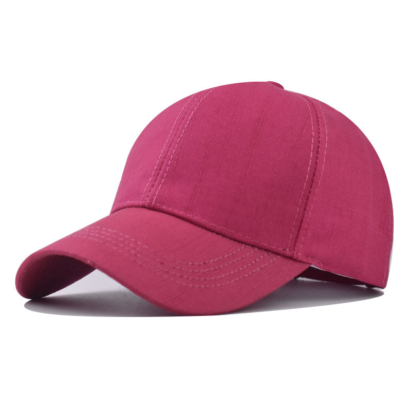 Cross-border multi-color de viaje de alta calidad gorra de béisbol de algodón de color sólido tablero de luz gorra de béisbol todo-Partido sombrero para el sol