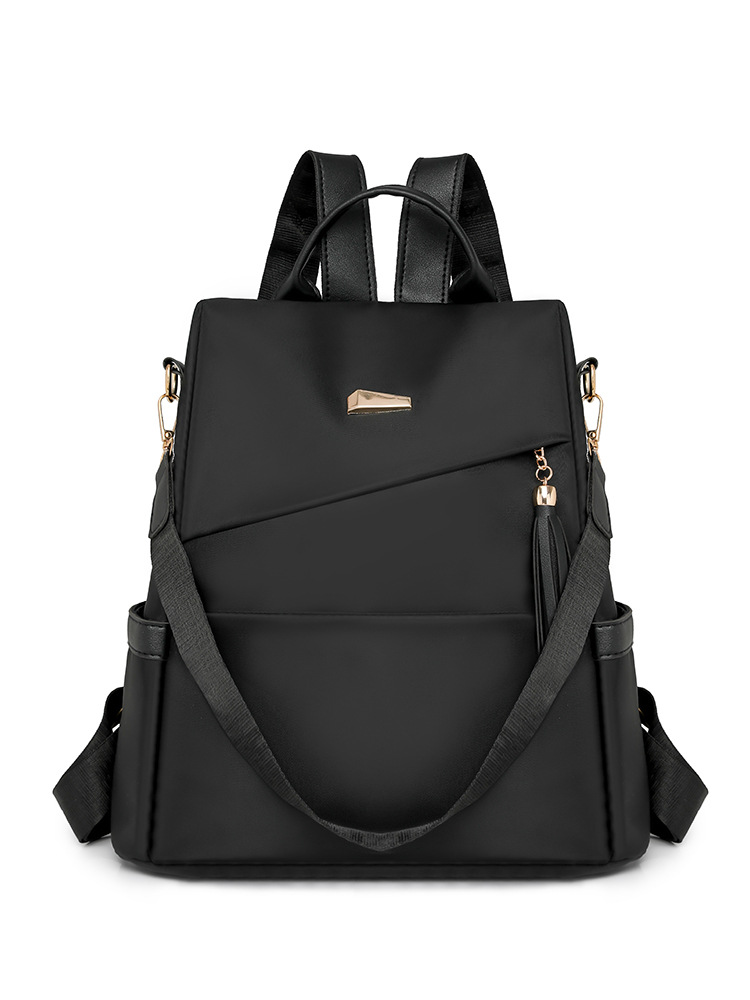 Mochila para mujer Mochila de nylon Casual Nuevo Commuter 2025 Mochila Mochila Simple Moda Ladies Travel Todo fósforo