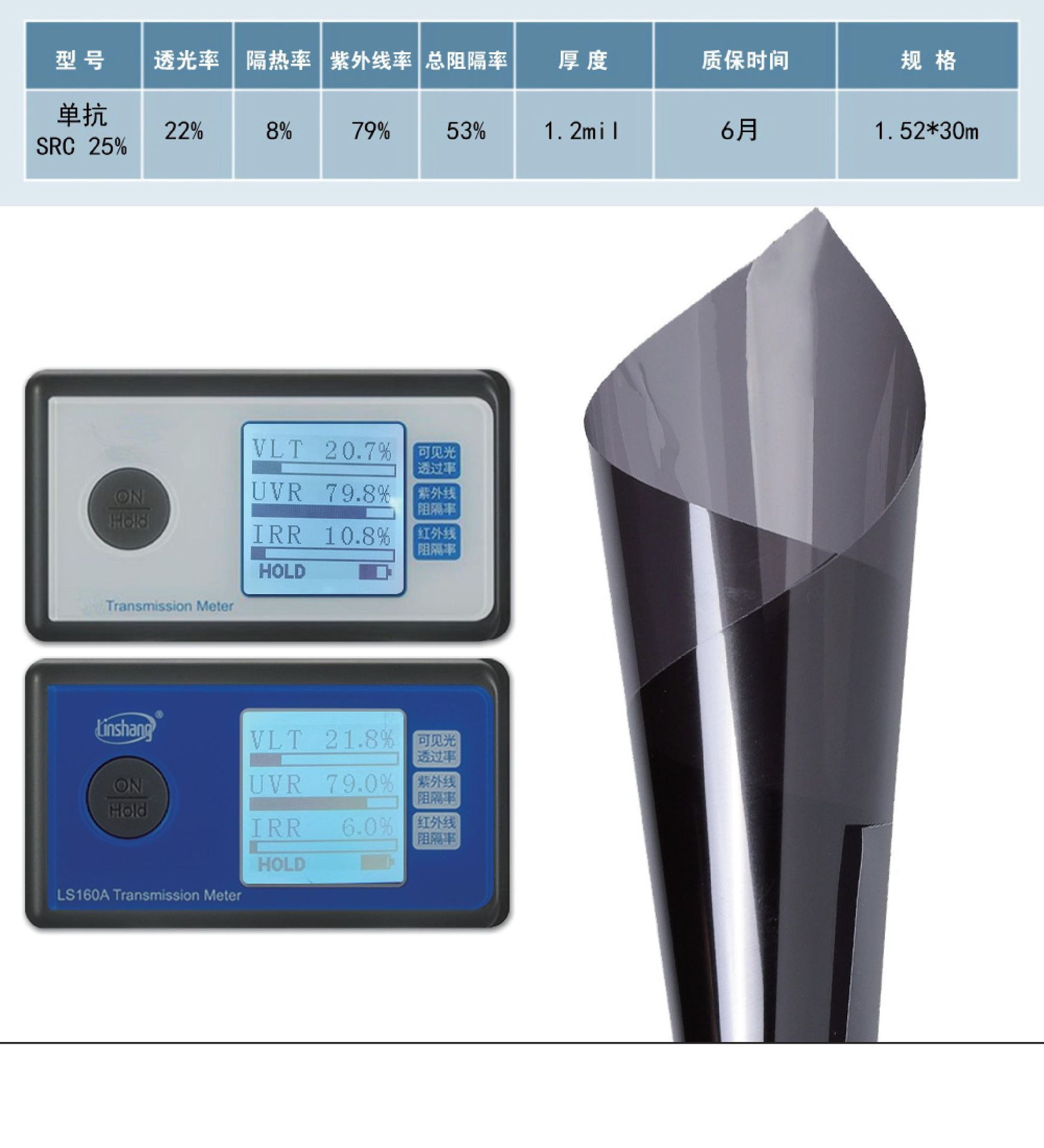 Single-Layer Series Car Window Film, Explosion-Proof Film, Safety Film, Solar Film, Full Car Wrap Film, Direct Sales from the Manufacturer