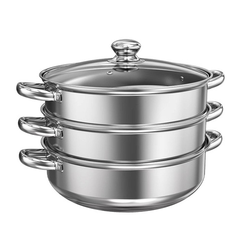 Special soup pot for concave induction cooker, commercial stainless steel pot, household concave hot pot pot, steamer, round bottom pot