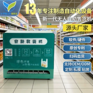 自动售卖机取袋机自助扫码支付商场饭店适用取袋机厂家OEM WX-A36