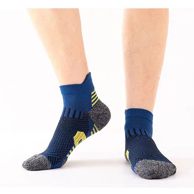 Customized sports towel socks for marathon running, basketball, fitness, badminton, thickened men's socks, exclusively for cross-border sales