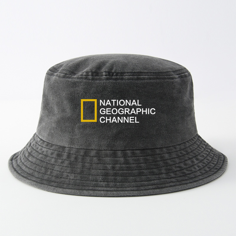 National Geographic Photographic Association Travel Outdoor Channel Hat Fisherman Hat Men and Women Youth Hat Sun Hat