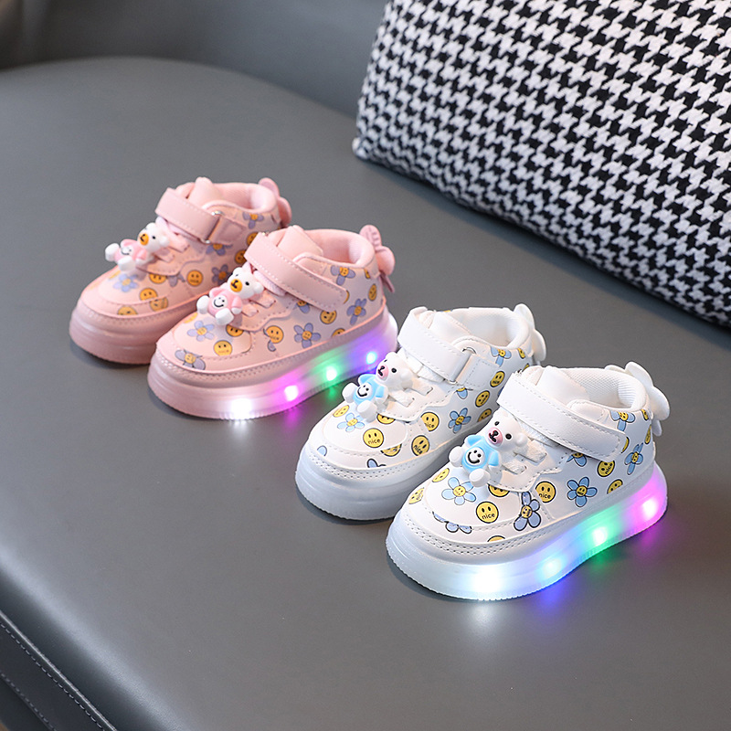 Spring and autumn new children's light-u...