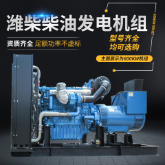 Weichai ディーゼル発電機セット 300kw400kw500kw 農場緊急発電機建設現場のバックアップ電源