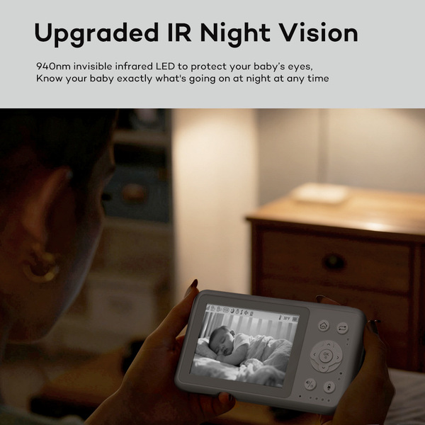 Baby monitor cross-border hot-selling high-definition video intercom…
