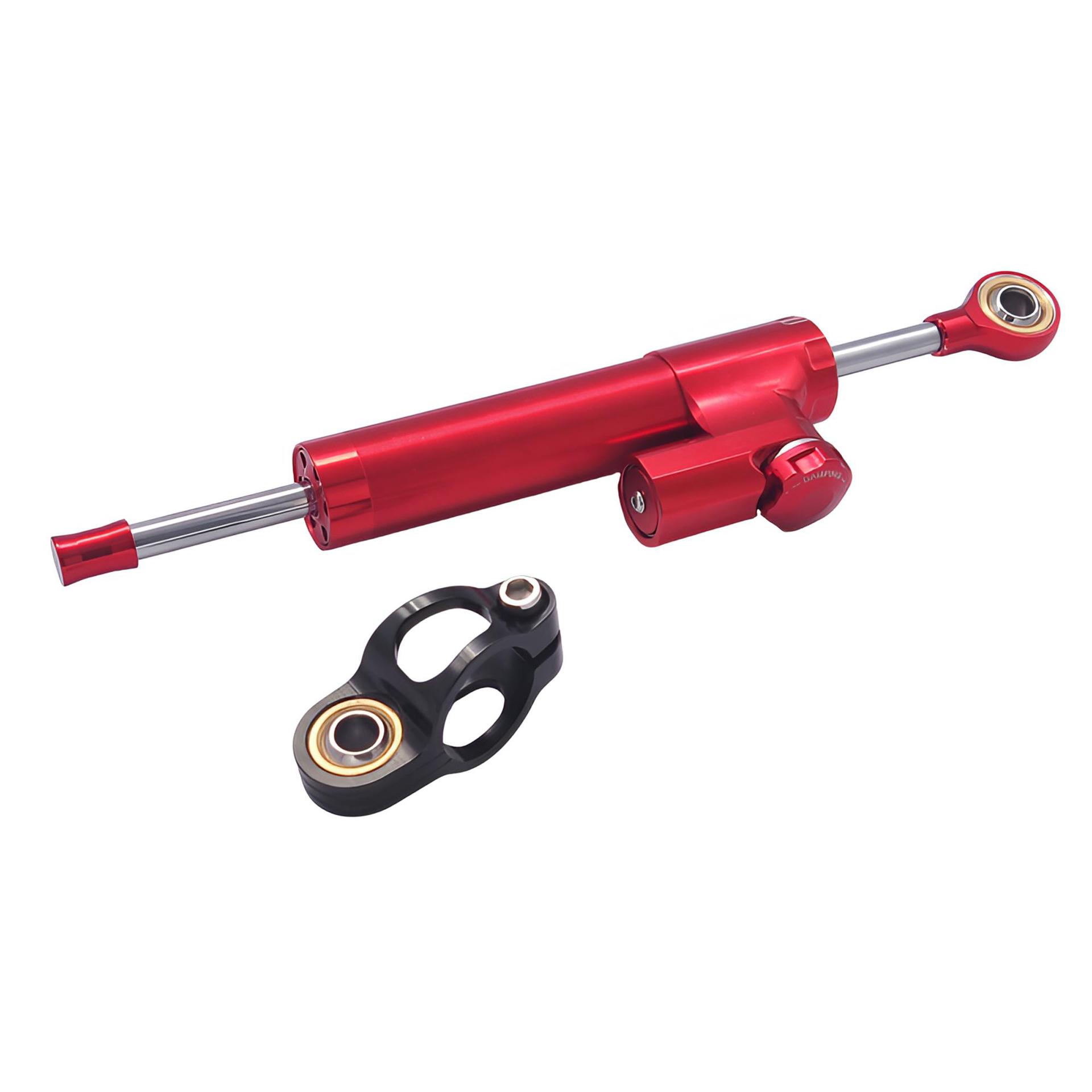 Motorcycle universal modification-direction damper/steering damping buffer/anti-swing head Balance Bar titanium ruler