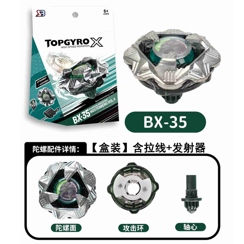 【现货几十款】跨境热卖爆旋SB陀螺新品升级BX-UX-CX系列合金玩具|undefined