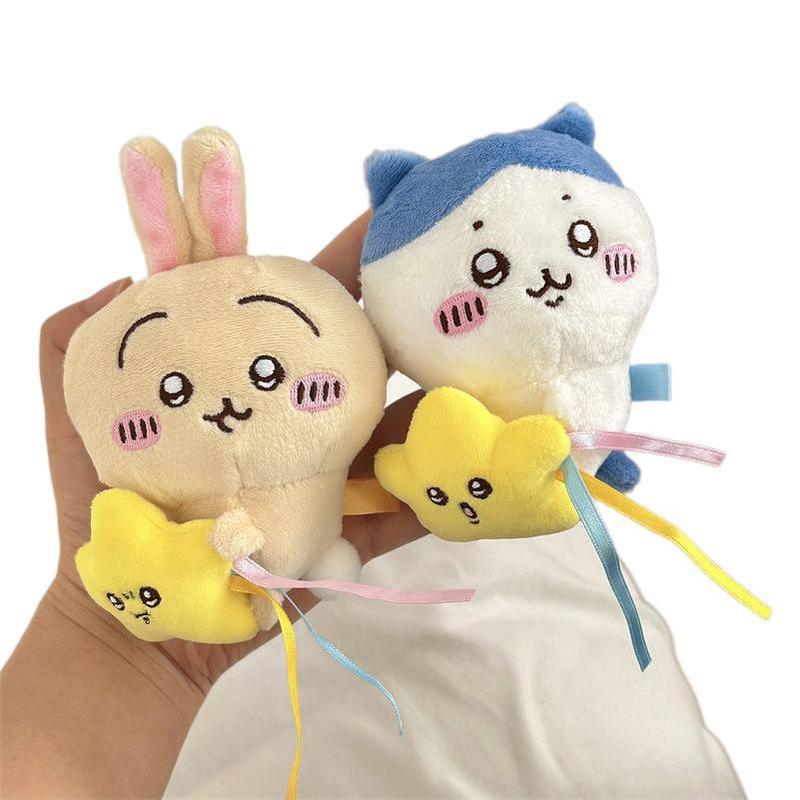 日本のちいかわ（ちいかわ）自虐系熊栗子ウサギちゃんぬいぐるみおもちゃ、ぬいぐるみペンダントギフト、漫画|undefined