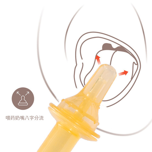 Source manufacturer baby medicine feeder frog anti-choking medicine feeder syringe silicone pacifier oral medication water feeder