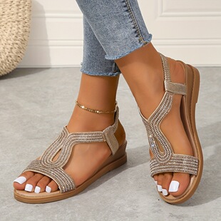 S 35221 Diamond Summer Platform Sandals ˮ��¸���Ь
