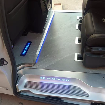 Honda Elysion Odyssey Aviation-Grade Aluminum Floor Mats Solid Aluminum Business Car Floor Mats Aviation-Grade Modification Without Installation Included (Ayaqaltılar (Kovriklər)) - installation-not-included-aviation-aluminum-floor