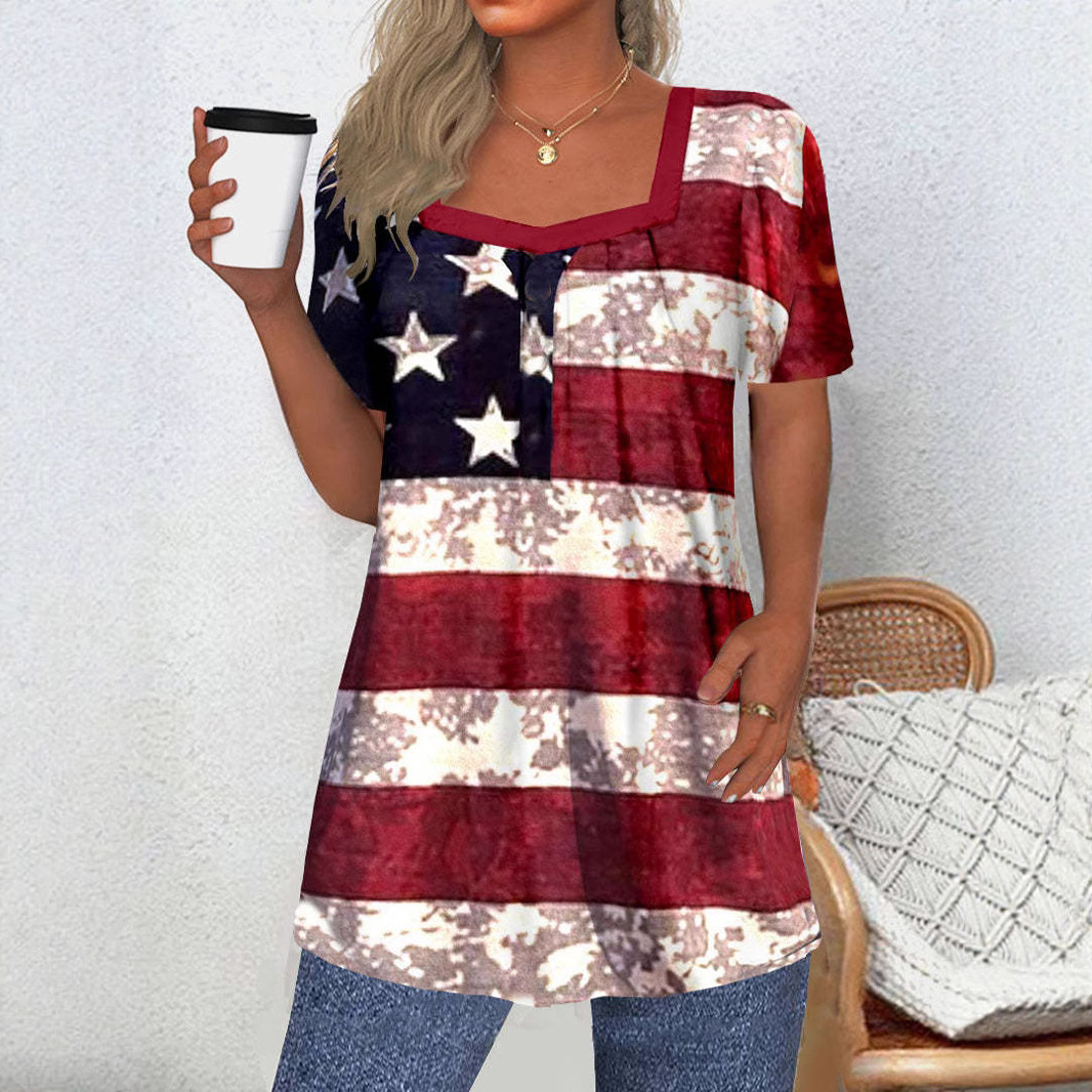 2025 유럽과 미국 아마존 국경 간 대외 무역 여성 비치 드레스 여름 캐주얼 프린트 캐미솔 드레스