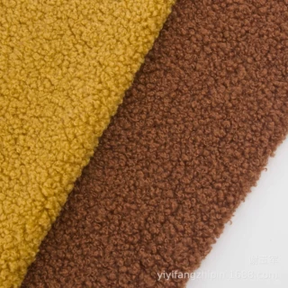泰迪绒 小泰迪布料仿皮毛面料袖套鞋帽娃娃毛绒玩具家纺面料现货