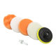 Qiuxuan Car Polishing Disc 6 Piece Set 3/4/5/ 6.0/7inch Polishing Pad Wool Wheel Orange Blue Sponge Wheel Set