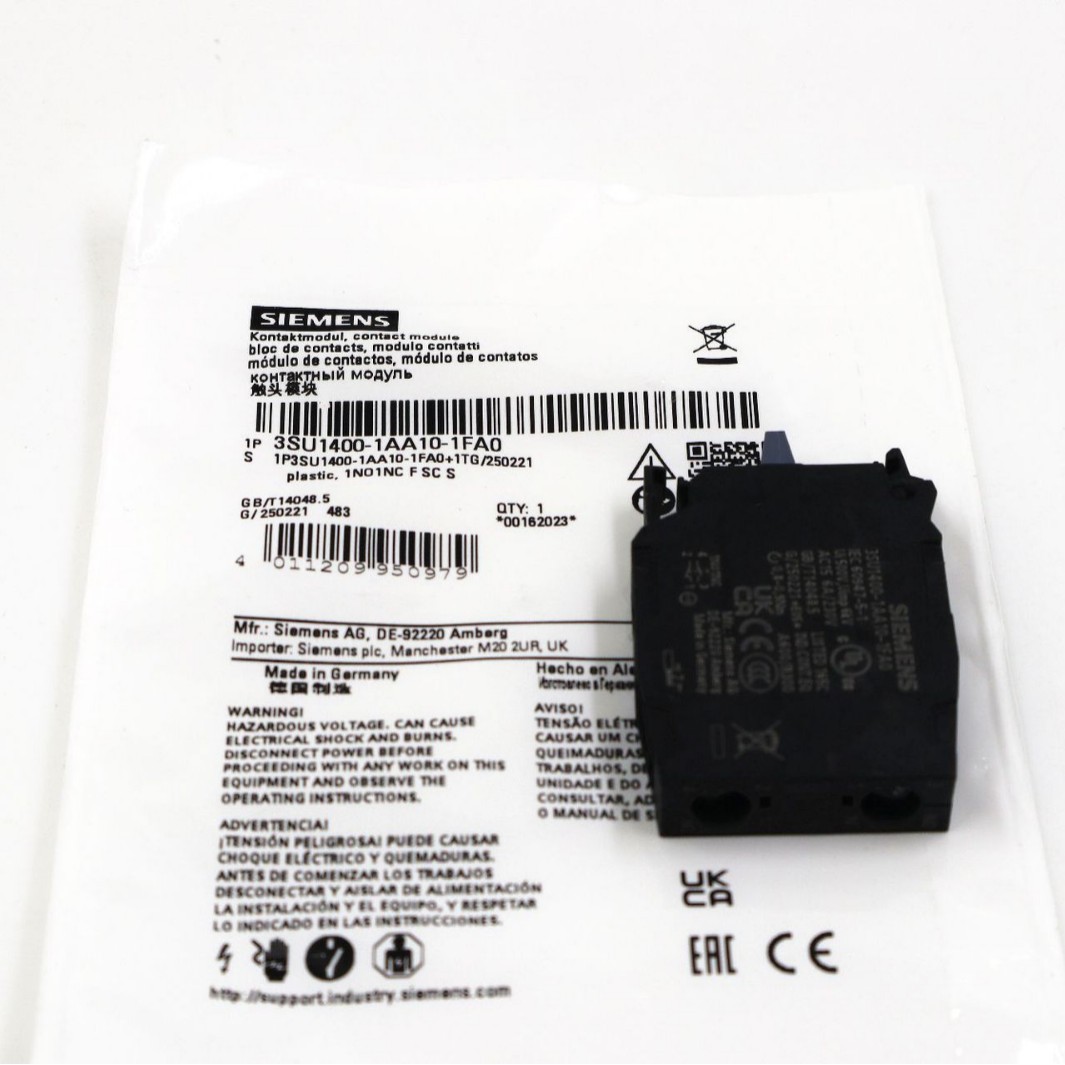 原装正品西门子触点 3SU1400-1AA10-1FA0     3SU1400-1AA10-1DA0