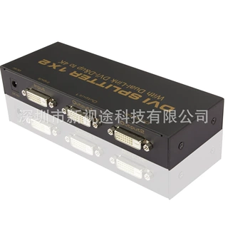 DVI分配器  4K双链路DVI-D分配器 3840X2160@30Hz