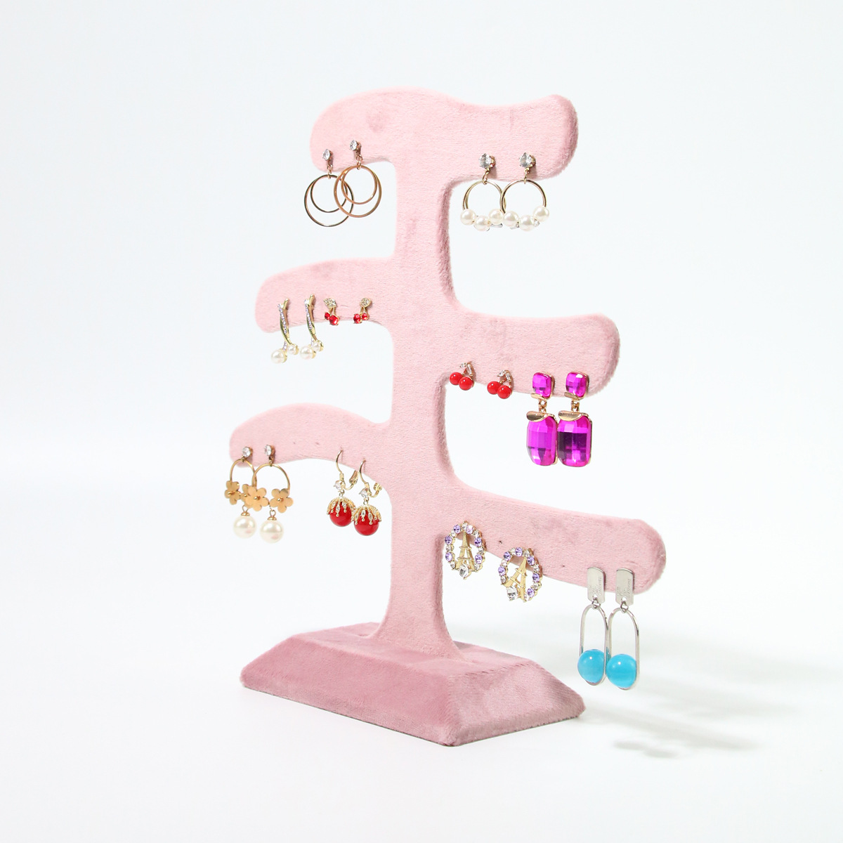 Elegant Modern Style Tree Velvet Flannel Jewelry Display Jewelry Rack display picture 4