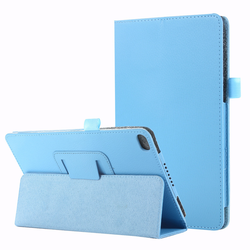For Lenovo tab P11 litchi pattern protective case tb-J606f two-fold bracket two-fold pad11 bracket leather case