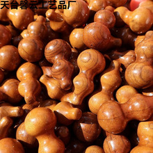 厂家直供 桃木葫芦 木制工艺品挂件 实木原木色葫芦40*20mm 现货