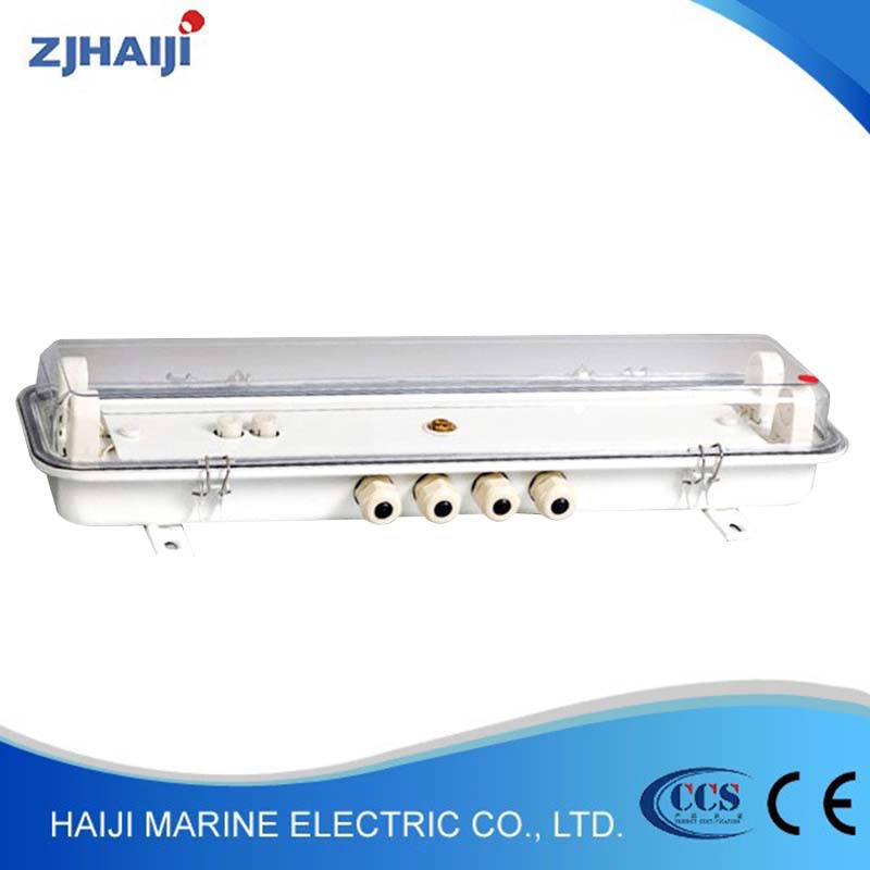 厂家直销 优质船用防水荧光舱顶灯JCY24-2EF 船用灯具