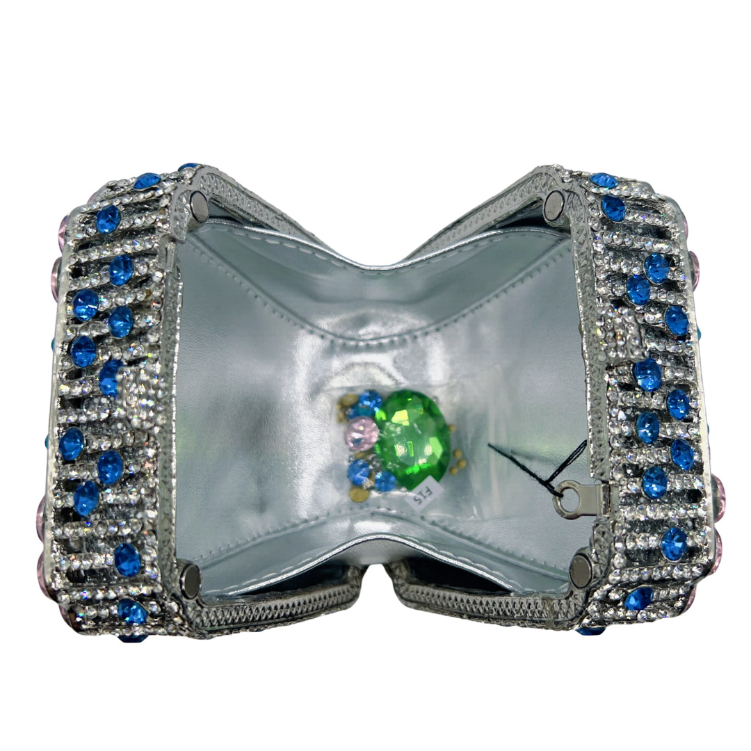 Cartera de piedra nueva caja de diamante transfronteriza hueco bolso de cena de diamante fiesta reunión anual bolso de mujer bolsa de mano