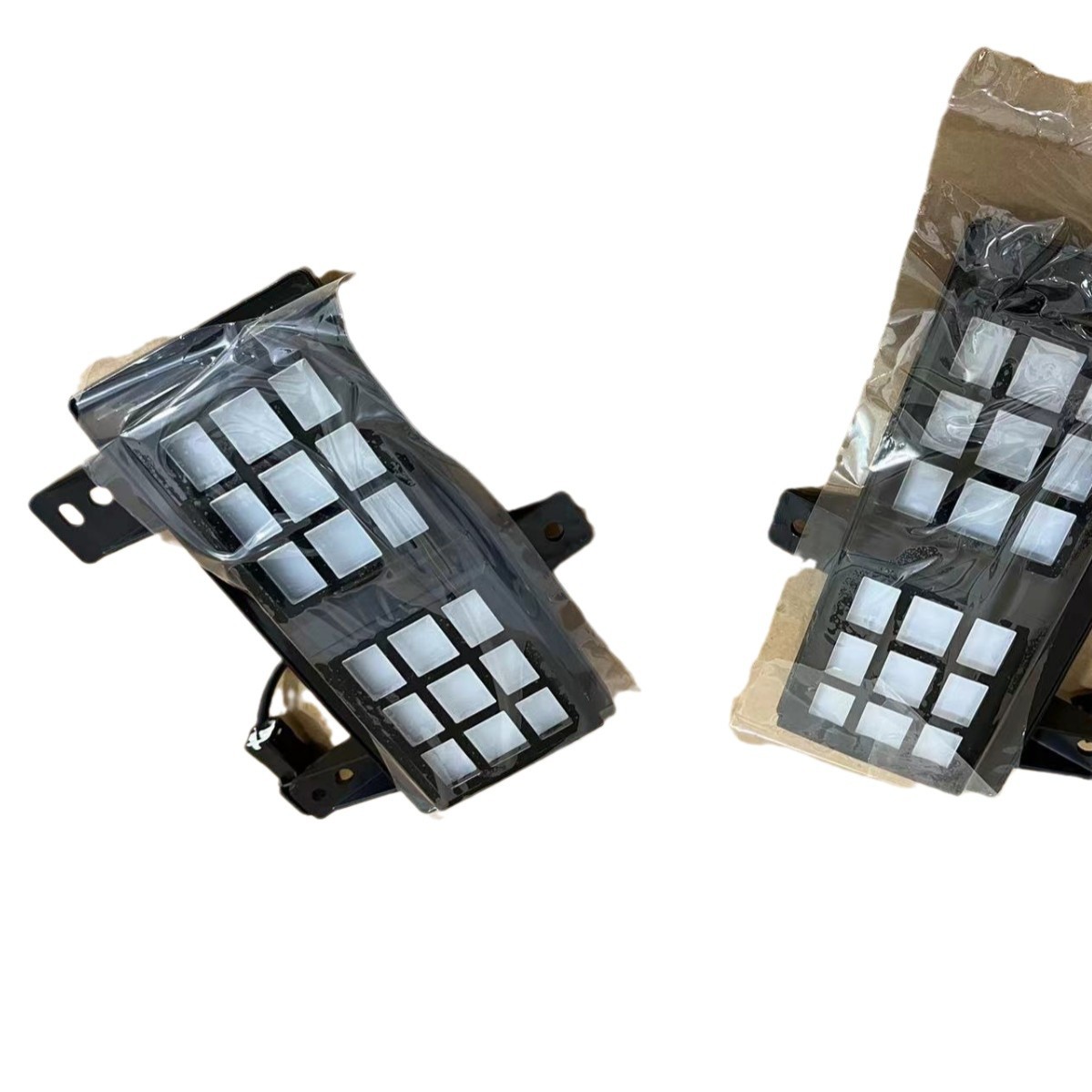 (2개) 체코 여행자 전면 범퍼 주간 달리기 조명 전면 범퍼 장식 빛 SHANHAI T2JETOUR T2 에 적합