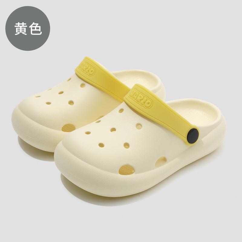 子供用下駄、夏用屋内家庭用、夏用、通気性のある滑り止めサンダル、年長児と幼児用卸売|undefined