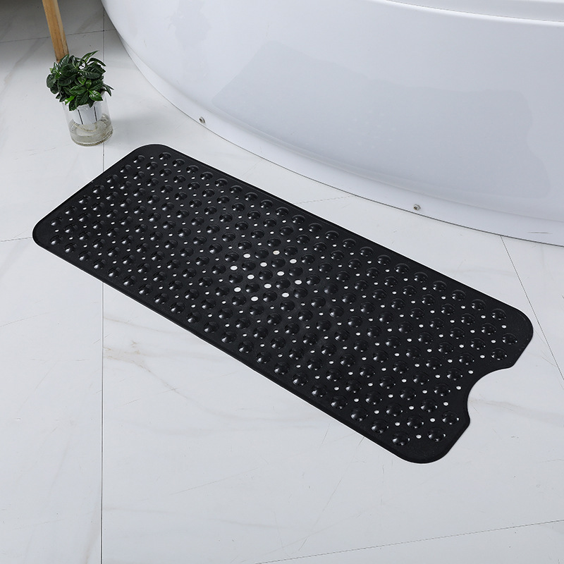 浴室滑り止めマット卸売り吸盤付きバスマットトイレ専用家庭用転倒防止環境保護pvcマット40*100|undefined