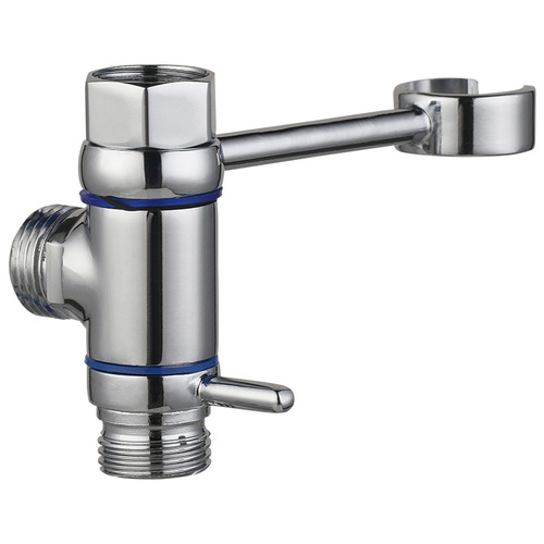 Hole-free bidet nozzle bracket toilet spray gun shower hose base connection faucet angle valve can be rotated