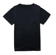 欧码宽松大版莫代尔空白T恤批发热转印T恤定 制班服广告衫文化衫