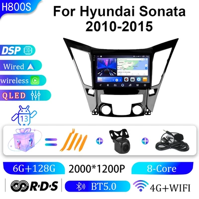 Hyundai Sonata 2010-2015 üçün Carplay Mərkəzi Ekran Naviqasiya Sistemi