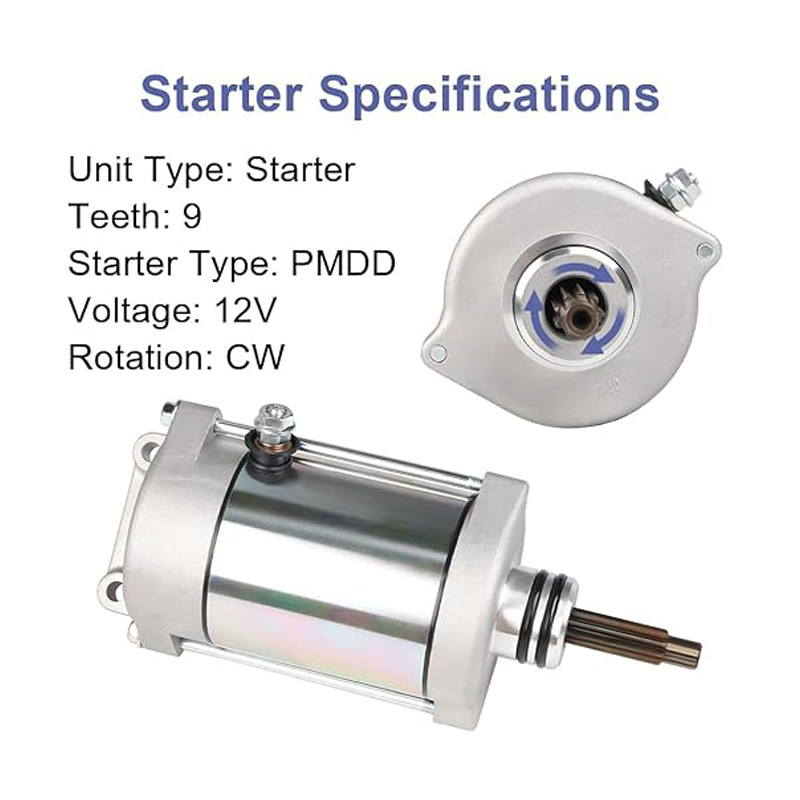 4014037, 4014548 suitable for Polaris UTV Ranger900 Crew900XP starter motor