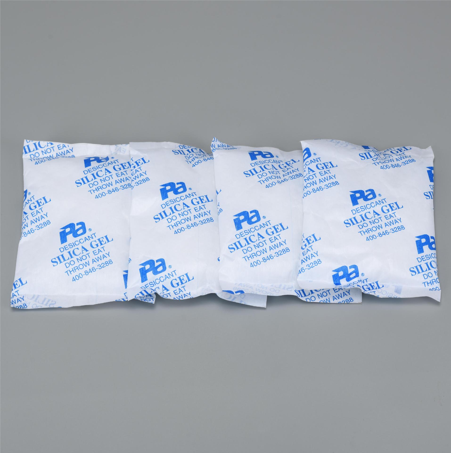 Fábrica al por mayor comida para gatos a prueba de humedad absorbente de humedad bocadillo comida para perros desecante comida para mascotas desecante de silicona