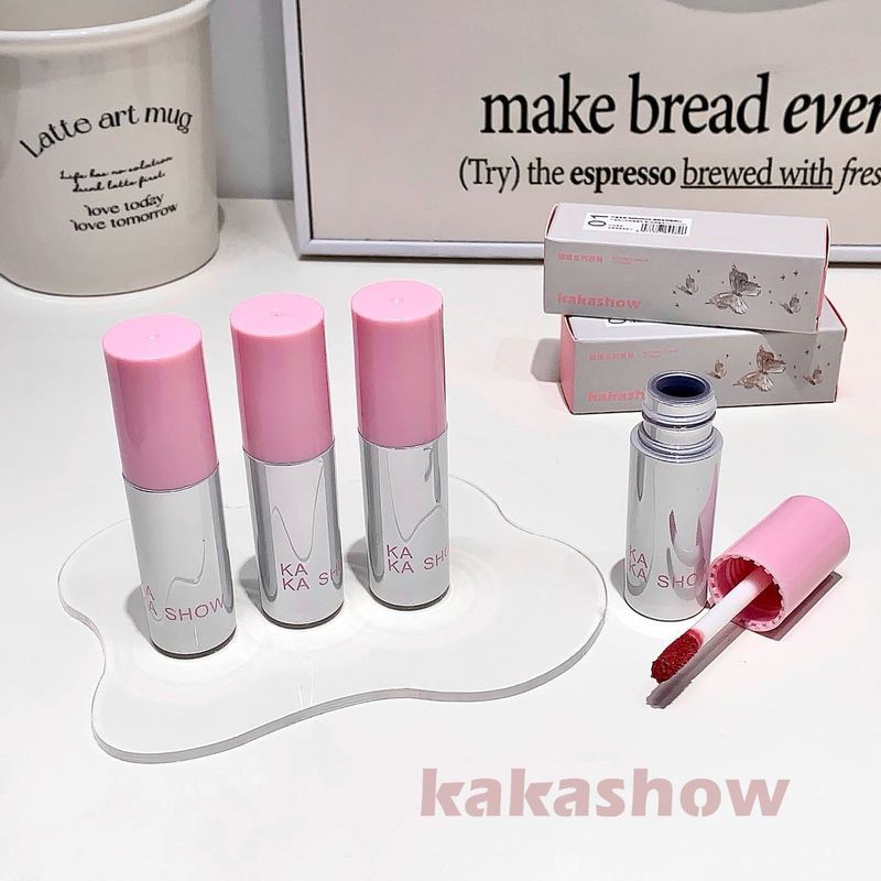kakashow空气感唇泥唇霜哑光口红丝绒柔雾唇釉元气唇彩韩系不沾杯|undefined